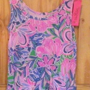 Lilly Pulitzer Ruffle pj top NWT size small